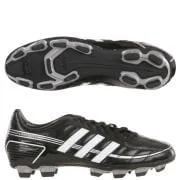 adidas Puntero V TRX Firm Ground Football Boot-Black/White/Silver - 7 - Zwart Afbeelding 1