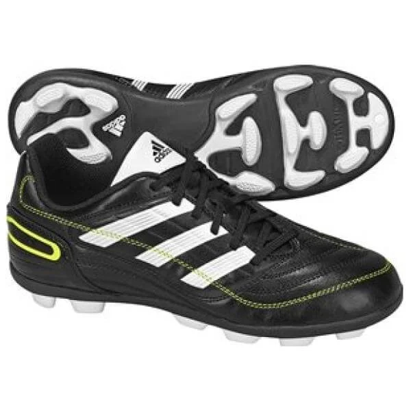 adidas Puntero V TRX Junior Turf Shoe-Black/White/Silver - 3 - Zwart Afbeelding 1