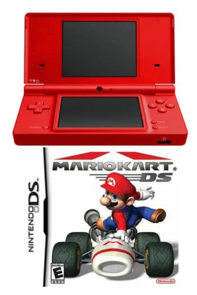 DSi Red and Mario Kart Bundle Afbeelding 1