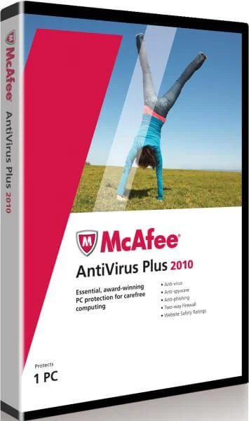 McAfee Anti Virus Plus 2010 - 1 user Afbeelding 1