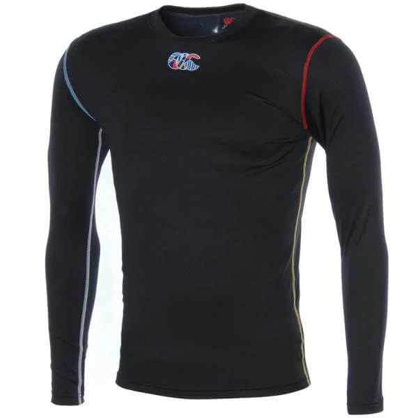 Canterbury Ugly Cold Long Sleeved Baselayer - S - Zwart Afbeelding 1