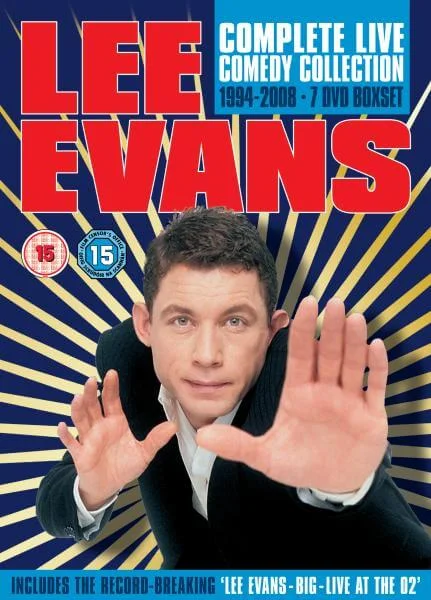 Lee Evans Complete Live Comedy Collection: 1994-2008 Afbeelding 1