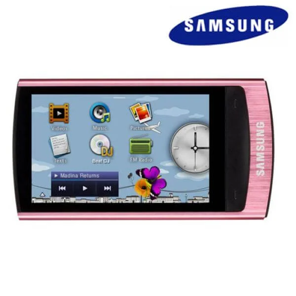 Samsung R1 8GB MP3 Player - Pink Afbeelding 1