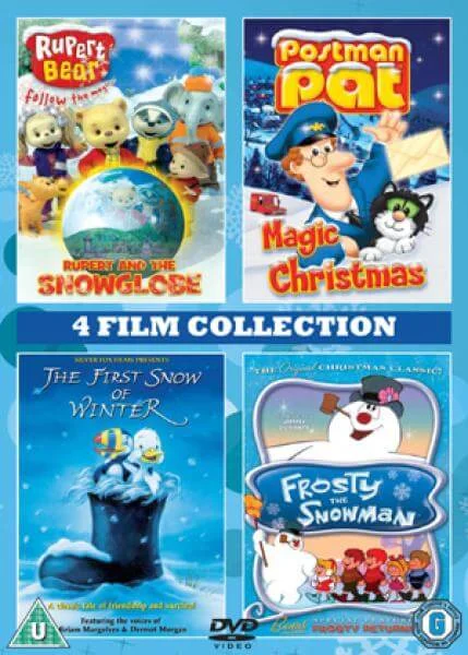 Rupert & the Snowglobe / Postman Pat's Magic Christmas / First Snow of Winter / Frosty the Snowman Afbeelding 1