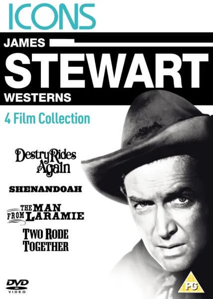 James Stewart Westerns: Destry Rides Again / Shenenoah / Man From Laramie / Two Rode Toger Afbeelding 1