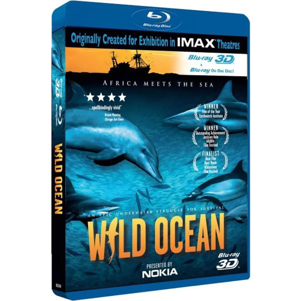 IMAX: Wild Ocean (Inclusief 2D en 3D Blu-Ray) Afbeelding 1