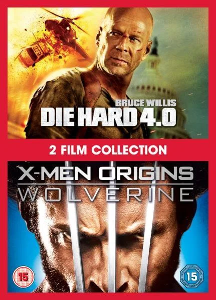 Die Hard 4.0 / X-Men Origins: Wolverine Afbeelding 1