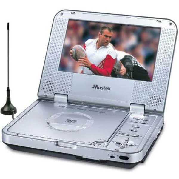 Mustek MP70D 7'' LCD TV/DVD Player with DVB-T Tuner Afbeelding 1