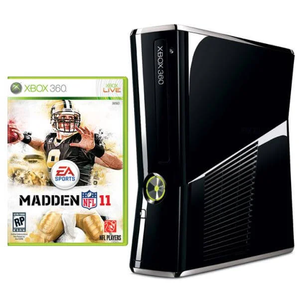Xbox 360 250GB Bundle (Includes Madden NFL 11) Afbeelding 1