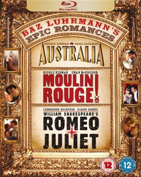 Baz Luhrmann's Epic Romances: Australia / Moulin Rouge! / Romeo and Juliet Afbeelding 1