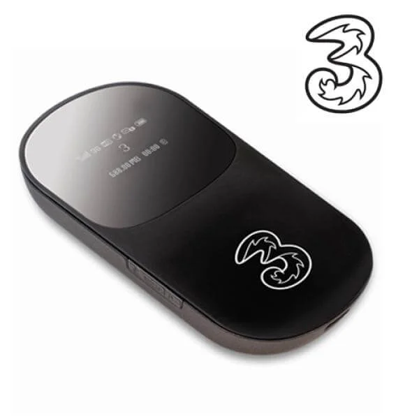 3 HUAWEI E585 MIFI PAYG - No Credit MOBILE BROADBAND Afbeelding 1
