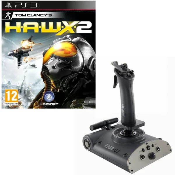 Tom Clancy's H.A.W.X. 2 with PS40 Aviator Stick (PS3) Afbeelding 1