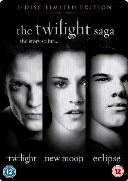 The Twilight Saga: Triple Pack Limited Edition Steelbook Afbeelding 1