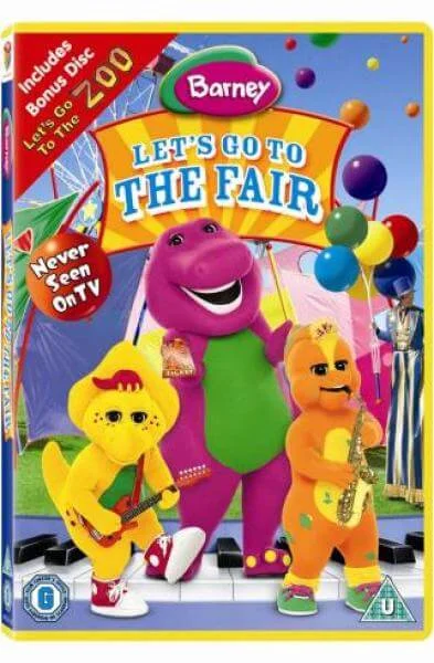 Barney - Let's Go to the Fair / Let's Go to the Zoo Afbeelding 1