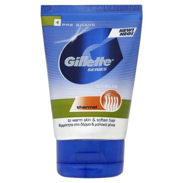 Gillette Cleansing Thermal Face Scrub 100ml Afbeelding 1