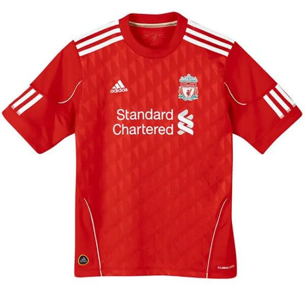 Liverpool Home Shirt 2010/12 Short Sleeve – Kids - 8 - Rood Afbeelding 1