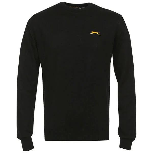 Slazenger Men's Birkdale Jumper - S - Zwart Afbeelding 1