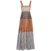 French Connection Women's Gypsy Dress - Multi Mix - 6 - Multi Afbeelding 1