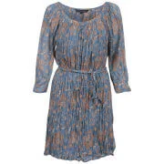 French Connection Women's Cotton Tunic - Tempest Blue/Mocha Pink - 6 - Blauw Afbeelding 1
