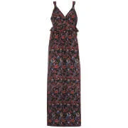 French Connection Women's Print Maxi - Black - 6 - Zwart Afbeelding 1