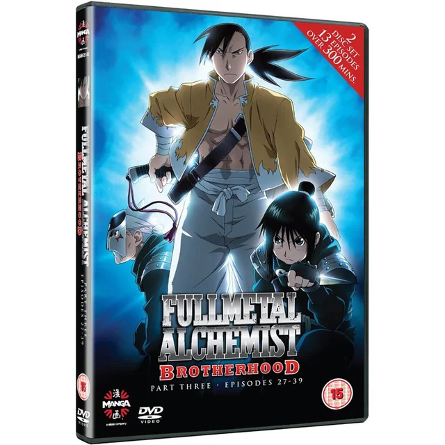 Fullmetal Alchemist Brotherhood Three (Afleveringen 27-39)