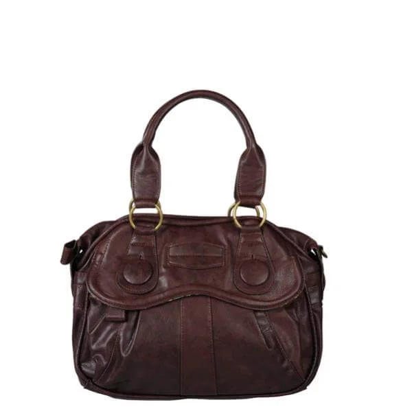 Nica Nemo bowling bag- chocolate Afbeelding 1