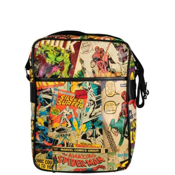 Marvel Comics Messenger Bag- Multi Afbeelding 1