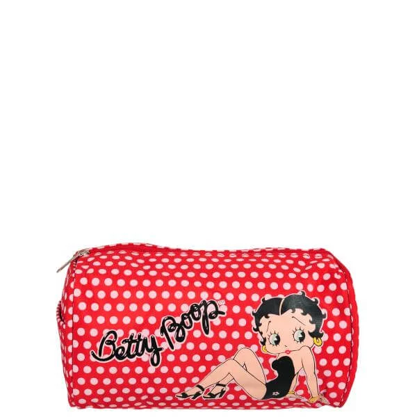 Betty Boop large pencil Case/Cosmetic Bag- Red- White Afbeelding 1