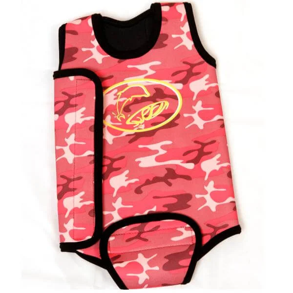 Jakabel Baby Wetsuit - Pink Camou - XB (3-6 Months) - Roze Afbeelding 1
