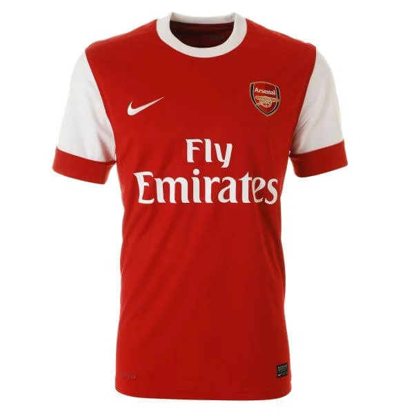 Arsenal Home Shirt 2010/11 Short Sleeve - Youths - XS - Red/White Afbeelding 1