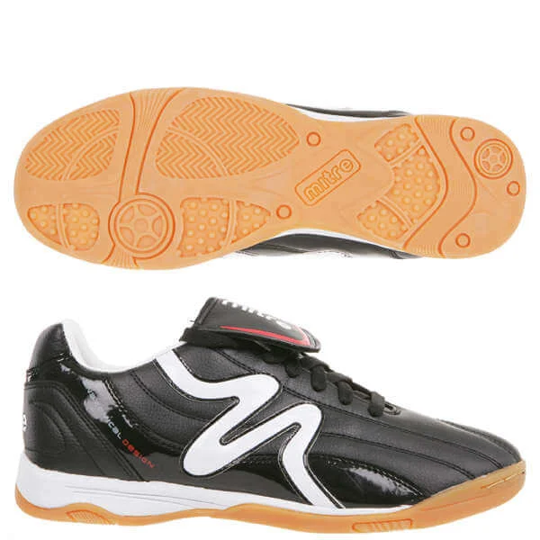 Mitre M2 Sport Men's Indoor Football Trainers - 7 - Zwart Afbeelding 1