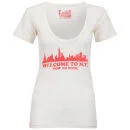 Local Celebrity Women's Welcome To NY Tee - Cream - L - beige Afbeelding 1