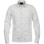 Firetrap Men's Salute Shirt - White - XXL - Wit Afbeelding 1
