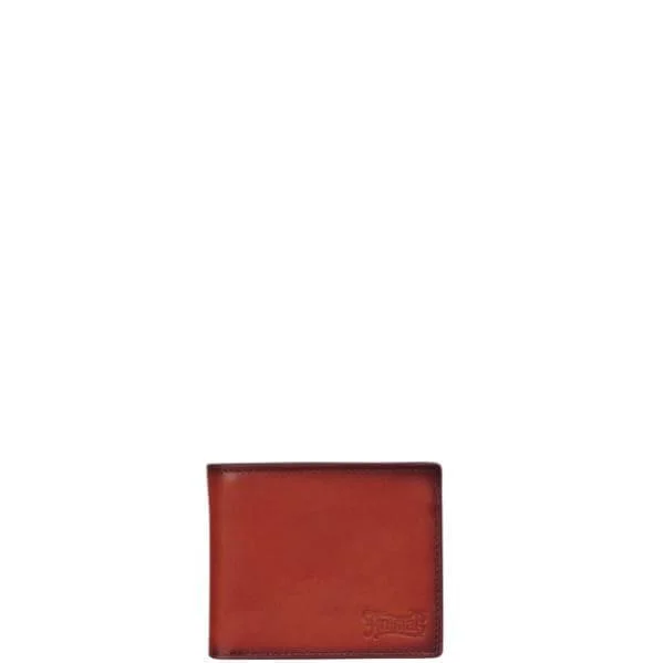 Animal Indent Embossed Logo Leather Wallet Afbeelding 1