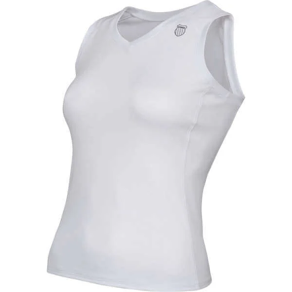K-Swiss Accomplish V Tank Women's - White - S - Wit Afbeelding 1