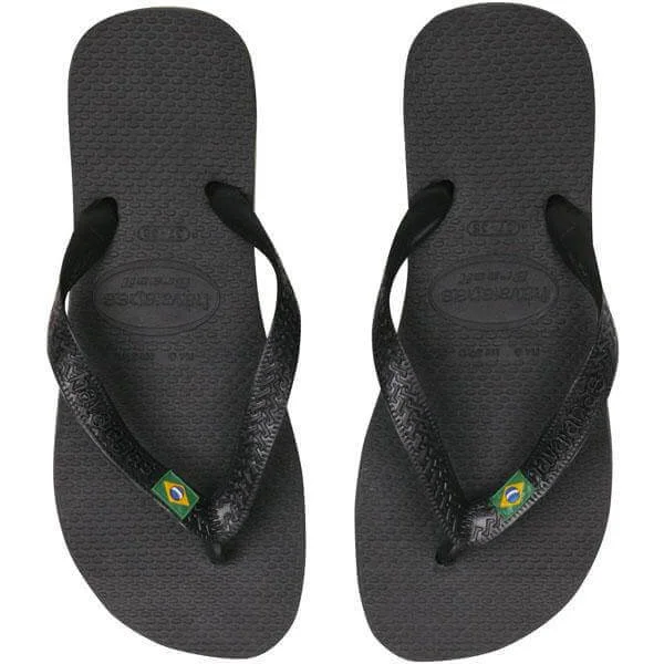 Havaianas Brasil Flip Flops - Black - 1/2 - Zwart Afbeelding 1