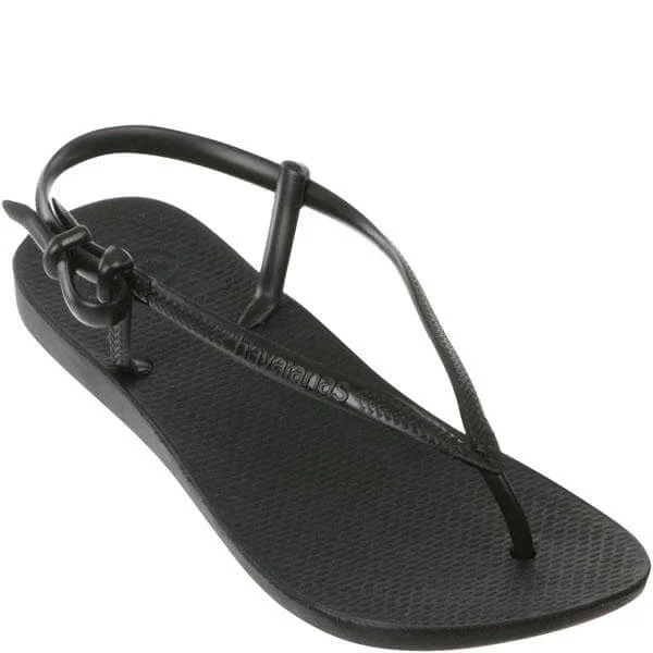 Havaianas Women's Fit Flops - Black - 1/2 - Zwart Afbeelding 1