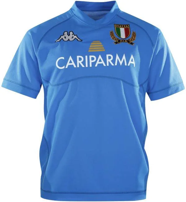 Kappa Italy Rugby Home Shirt 2010/11 - S - Blauw Afbeelding 1
