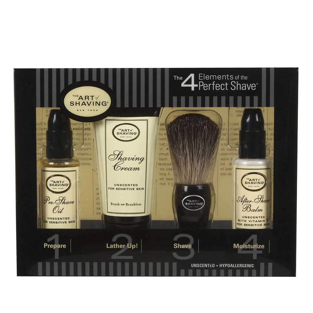 The Art Of Shaving Shave Starter Kit - Unscented Afbeelding 1