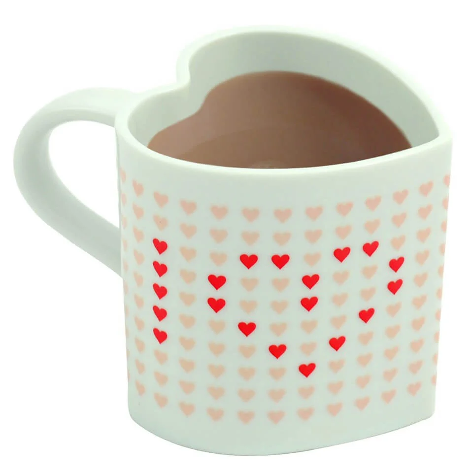 Warmte Veranderende I Love You Mok Afbeelding 1