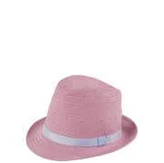 Womens Contrast trim Trilby - One size - Heather Afbeelding 1