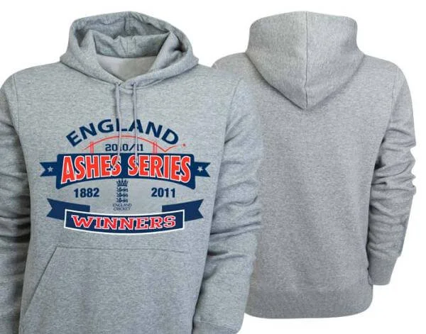 Ashes Winners Hoody - Grey Marl - S - Grijs Afbeelding 1