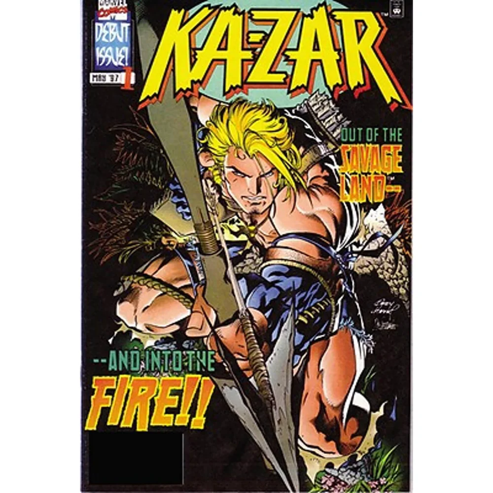 Marvel Ka-zar door Mark Waid & Andy Kubert Trade Paperback Vol 01 Afbeelding 1