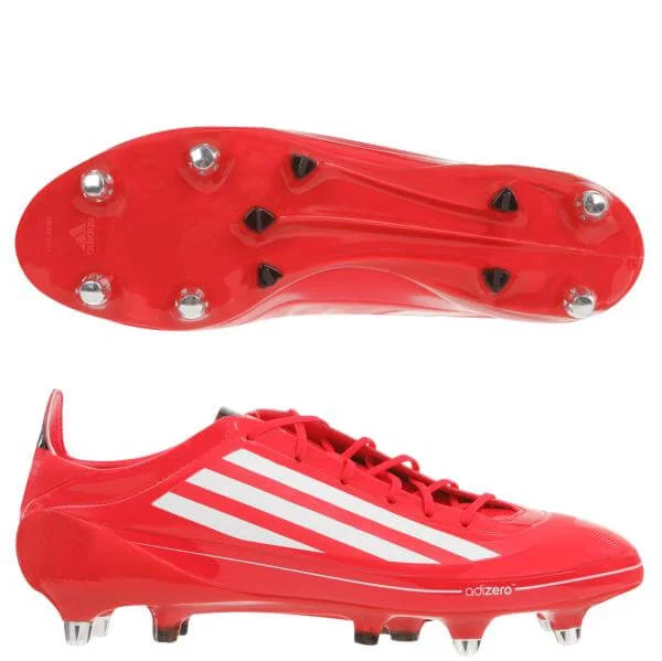 adidas Adizero RS7 Pro Rugby Boots - 11 - Black/Red Afbeelding 1