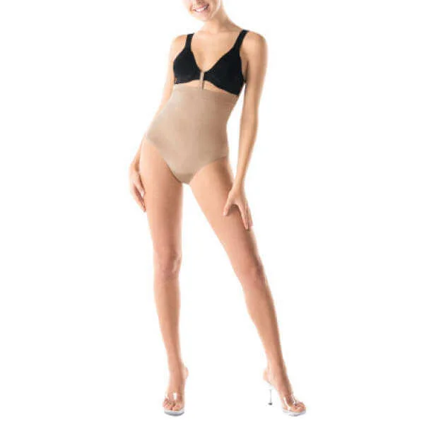 Spanx Slim Cognito-Shaping Bodysuit Bare - L - Bare Afbeelding 1