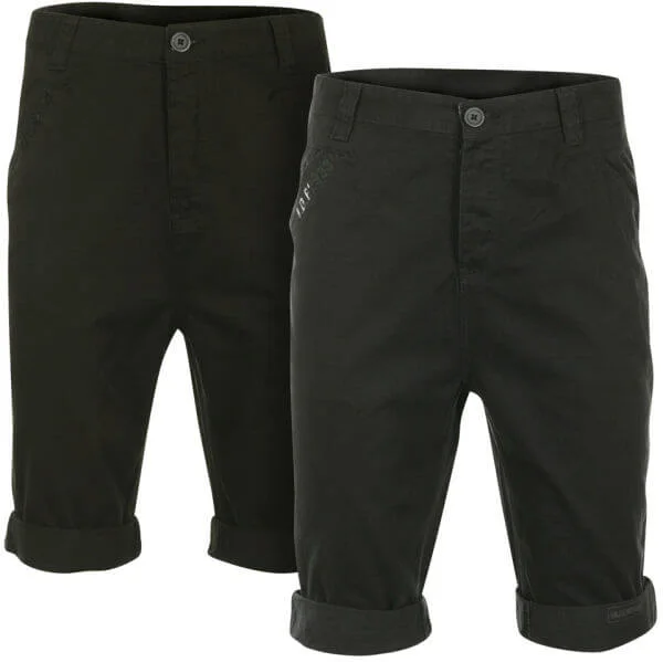 Brave Soul Men's 2-Pack College Shorts - Navy/Black - S - Navy/Black Afbeelding 1