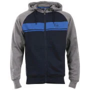 Men's Sergio Tacchini Hooded Top - Heather - S - Heather Afbeelding 1