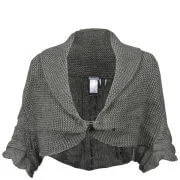 Firetrap Hugs shawl collar knit shrug - One size - GreyMarl Afbeelding 1
