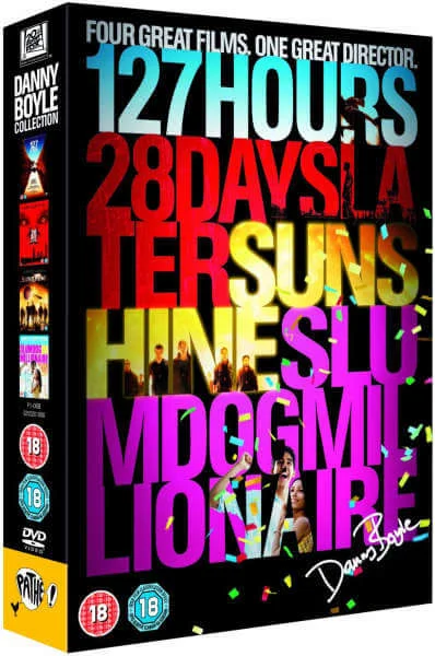 Danny Boyle Verzameling (127 Hours / Sunshine / Slumdog Millionaire / 28 Days Later) Afbeelding 1