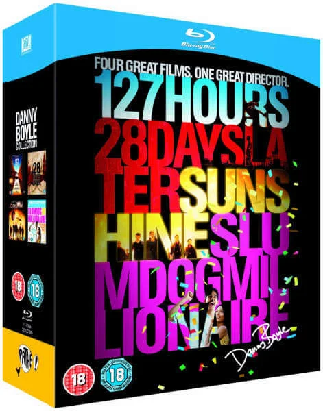 Danny Boyle Verzameling (127 Hours / Sunshine / Slumdog Millionaire / 28 Days Later) Afbeelding 1